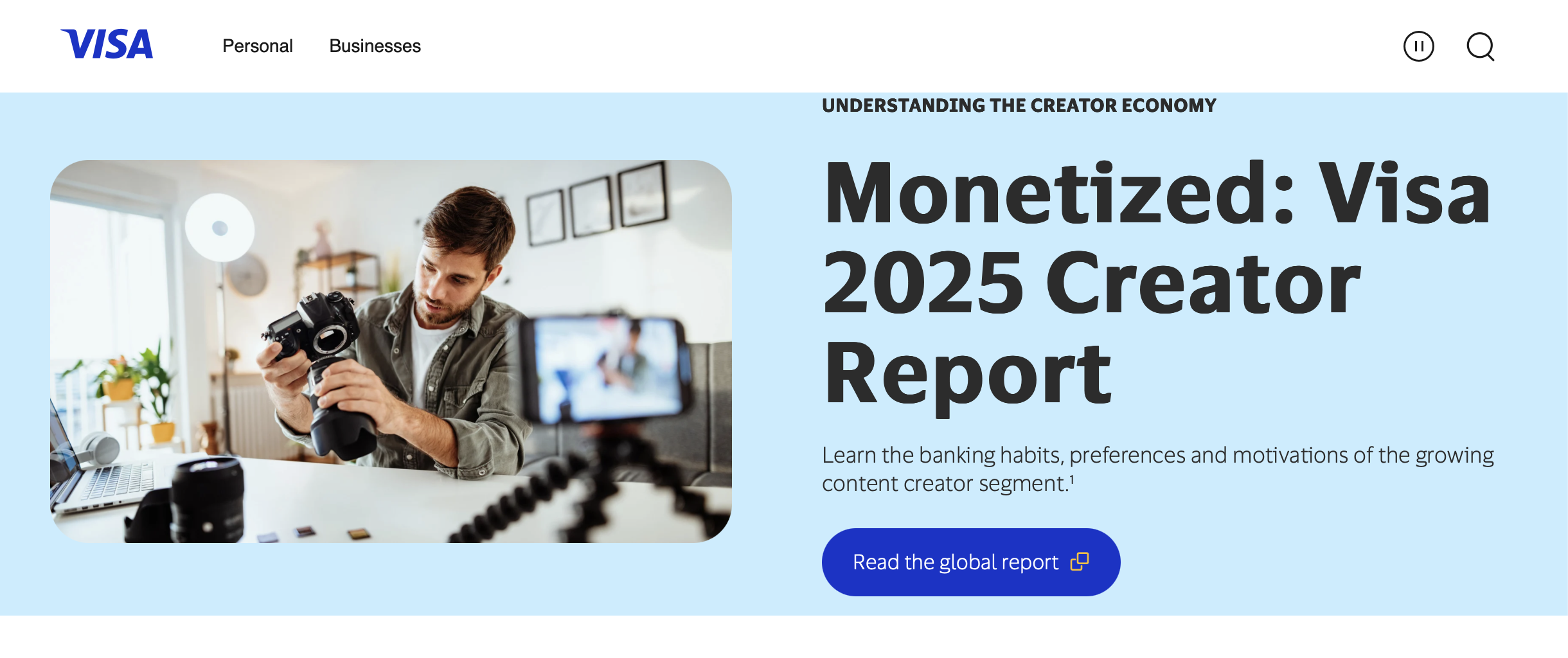 "UNDERSTANDING THE CREATOR ECONOMY" – Monetized: Visa 2025 Creator Report