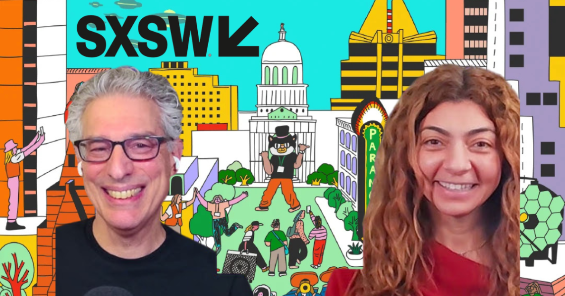 Rana el Kaliouby e Bob Safian